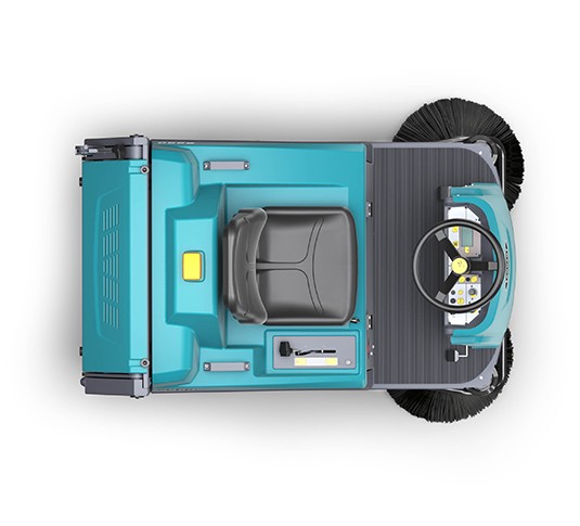 S880 Compact Battery Ride-On Sweeper alt 6